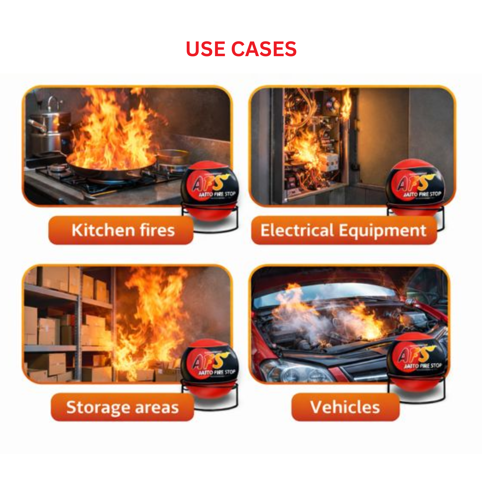 Fire Extinguisher Ball – Lightweight & Fast Acting