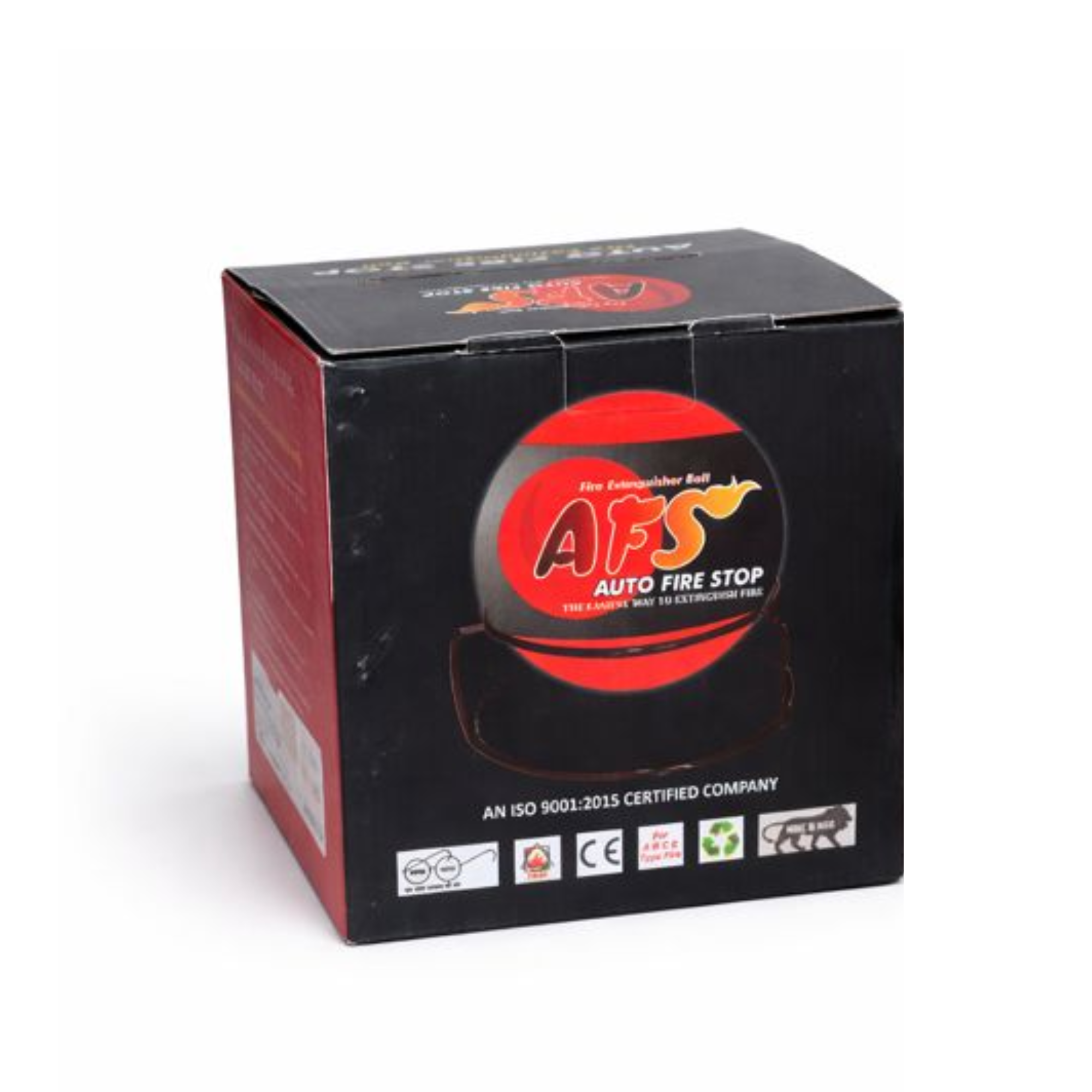 Wall-Mountable Automatic Fire Extinguisher Ball